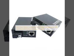 BIDI Fiber Media Converters 10/100Mbps Tek modlu SMF TX1310nm/RX1550nm Simplex SC 20KM