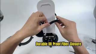 Daha Yakından Bir Bakış: 24 çekirdekli Dome Fiber Optik Ek Kapatma Fiber Dome Muhafaza UV Korumalı