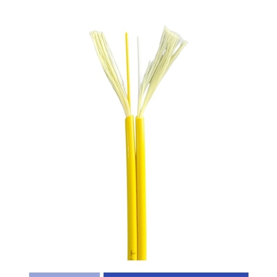 satın al Tek Modlu Zipcord Fiber Optic Kablo G652D LSZH 2.0mm İçeriye Uygulama Çevrimiçi üretim