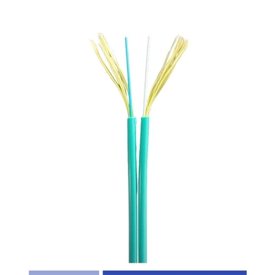satın al Çifte LSZH Ceket Kapalı Fiber Optic Kablo Fiber Optic Zip Cord OM3 50/125um Hafif Çevrimiçi üretim