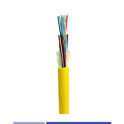 satın al Tek modlu kapalı optik fiber kablosu OS2 Sıkı tamponlu yükseltici 24 iplik yumuşak Çevrimiçi üretim