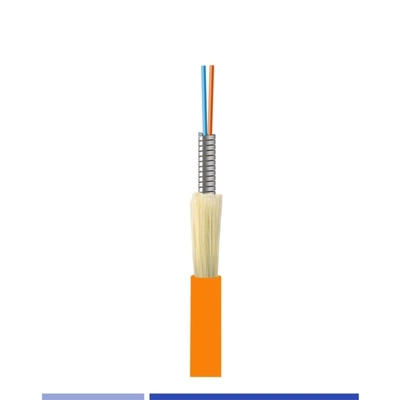 satın al 6 Fiber Multimode İçişleri Dışarıda Zırhlı Fiber 900um Sıkı tamponlu OM1 Riser Çevrimiçi üretim