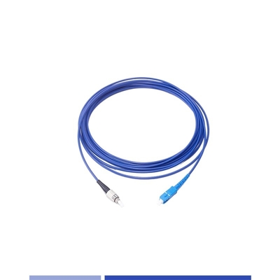 satın al Tek modlu zırhlı fiber optik yama kablosu Simplex 3m LSZH SC To FC yama kablosu Çevrimiçi üretim