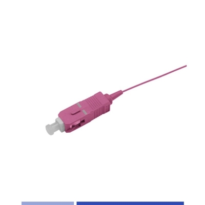 satın al Korozyona Dayanıklı SC UPC Multimode OM4 SC Pigtail 125um LSZH 1m Pigtail Çevrimiçi üretim