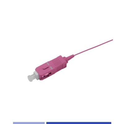 satın almak SC UPC Çok Modlu OM4 Fiber Optik Pigtail LSZH 1m Çevrimiçi üretim
