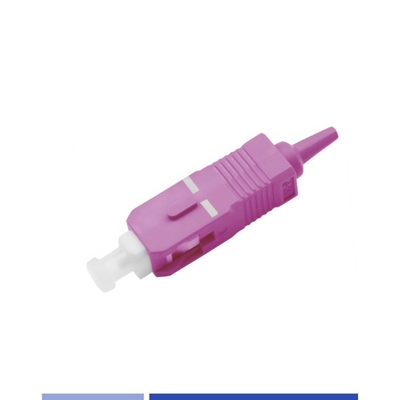 satın al OM4 Multimode Fiber Connectors SC UPC Simplex 0.9mm Düşük Ekleme Kaybı Çevrimiçi üretim