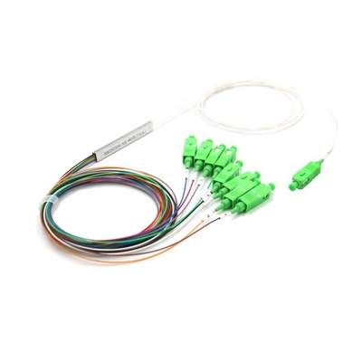 satın al 1x8 Tek Mod Fiber Splitter SC/APC Bloksuz Mini Modül 900μM Çevrimiçi üretim