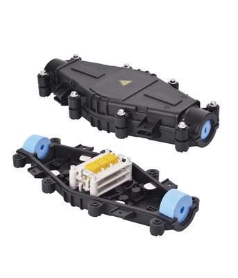 satın al Yatay Fiber Optic Splice Enclosure 24 Fiber 48F Kapasite Yüksek yoğunluk Çevrimiçi üretim