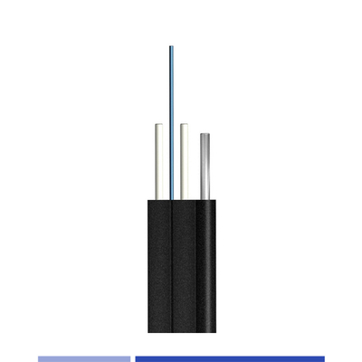 satın al 12 Fiber Outdoor Fiber Optic Drop Kablo 9/125 SMF G657A1 LSZH Yüksek Hız Çevrimiçi üretim
