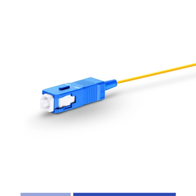 satın al Su geçirmez Fiber Optic Pigtail UPC SC Pigtail Tek Mod OS2 9/125um LSZH 1m Çevrimiçi üretim