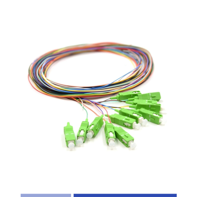 satın al Tek modlu OS2 SC APC Pigtails 12 Fiber LSZH 3m FTTH Çözümleri için Çevrimiçi üretim