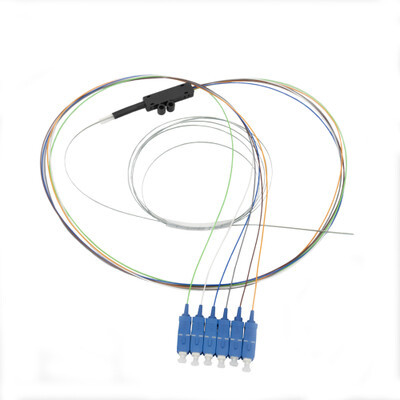satın al 6 Fiber Fiber Ribbon Pigtail Ribbon Fiber Pigtail Fanout Kits Tek moda SC UPC LSZH 1m Çevrimiçi üretim