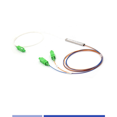 satın al 1x2 SC APC Tek modlu Optik Güç Bölücü Bloksuz Mini Modül 900μM Çevrimiçi üretim