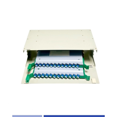 satın al Rack montajlı Fiber Optic Patch Panel 3U ODF 19 