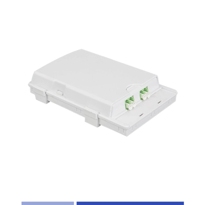 satın al 2 Port Fiber Optic Terminal Box 2 Core For LC SC Adaptörü Yüksek hassasiyet Çevrimiçi üretim