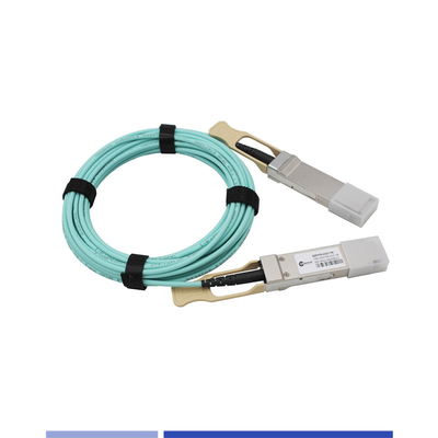 satın al 100G AOC Aktif Optik Kablo QSFP28'den QSFP28'e OM4 Kablo 3m LSZH Ceket Çevrimiçi üretim