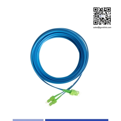 satın al SC/APC Zırhlı Fiber Yama Kablosu Tek Modlu Dubleks 1m LSZH Ceket Kemirgen Korumalı Çevrimiçi üretim
