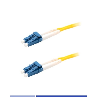 Tek modlu LC UPC Patch Cord Duplex LSZH 3m Fiber Optic Patch Cord