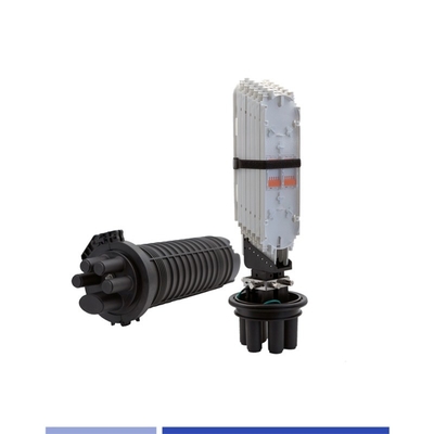 Hafif Kupla Fiber Optic Splice Kapama 96F Kapasite Yağmur geçirmez