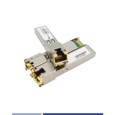 10GBASE-T 10G Bakır Alıcı RJ45 30m SFP Ethernet Modülü Korozyona Dayanıklı