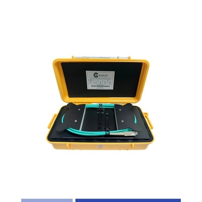 Fiber OTDR fırlatma kablosu kutu Multimode OM3 SC/UPC-LC/UPC 150M Fiber fırlatma kutu