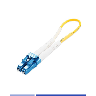Tek modlu Fiber Loopback Kablosu LC UPC Hava Duruma Direniş Sıcak İzole