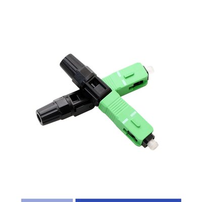 SC APC Fiber Hızlı Bağlantı Tek Mod Su Dayanıklı Giyim Direnci