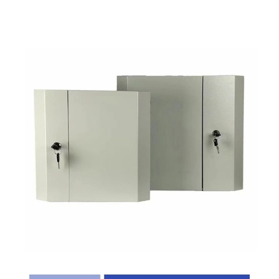24 Port Fiber Wall Box Metal LC/SC Adaptör 24 Çekilmemiş çift kapılı çekirdekli Fiber kabı
